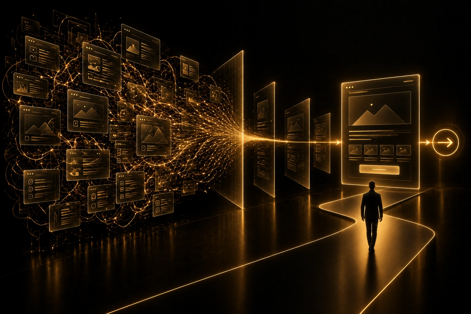 Website clarity improving conversion through stronger hierarchy, reduced cognitive load and clearer decision paths.